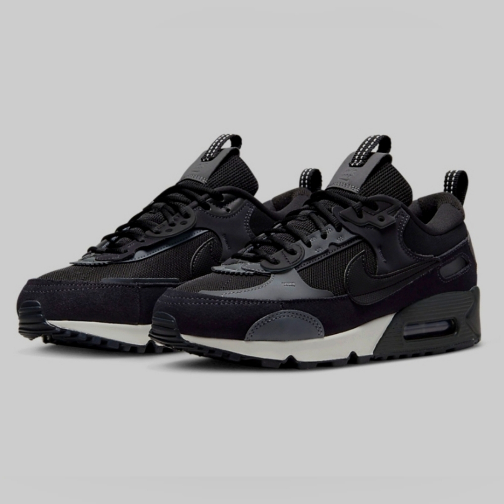 Nike Air Max 90 Futura Black Women's 12 DM9922-003 New Without BOX